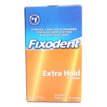 Fixodent 틀니 접착 파우더 엑스트라 홀드, 76g, 1개, 1개