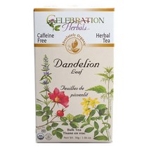 Celebration Herbals 앱솔루틀리 오가닉 단델리온 리프 카페인 프리, 30g, 1개
