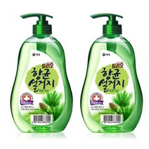 트리오 항균설거지 주방세제 피톤치드, 750ml, 2개