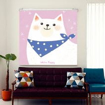 [GnG] 롤스크린 화이트퍼피_실사