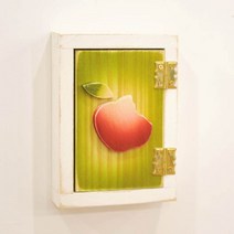 행복디자인 보니따까사 스위치커버, 사과, 1개