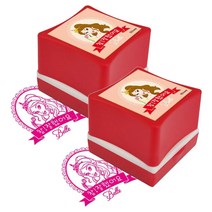 디즈니 참잘했어요 칭찬스탬프, 프린세스/핑크, 2개