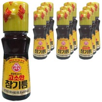 오뚜기 고소한 참기름 병, 55ml, 10개