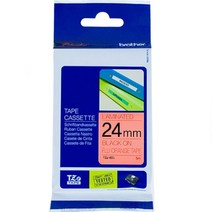 부라더 정품 라벨테이프 TZe-B51, 넓이 24mm, 1개