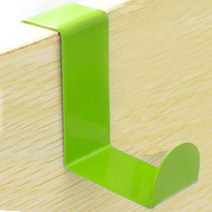 민스리빙 주방 다용도 후크 툴걸이, 6개입, 그린