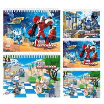 영아트 남아용 스케치북2000 5p 랜덤 발송, 22매