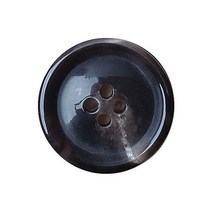 동화상가몰 야크코트 단추 I-3 25mm, 다크브라운 유광, 10개입