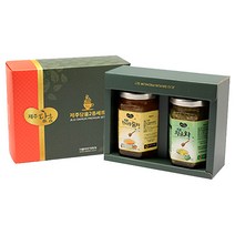 제주담움 명차 2종 선물세트, 한라봉꿀차 250g + 청귤차 250g, 1세트