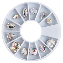 메이브라운 반해라 3D 스톤 원석 세트 2-22, 혼합 색상, 1세트