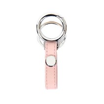 바이어블 링후크 스트랩 차량용 키홀더, 핑크, 1개
