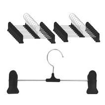 다소니 바지걸이, 블랙, 20개입