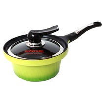 키친아트 프리미엄 세라믹 냄비 편수 18cm
