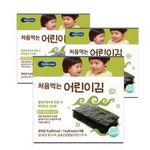 베베쿡 처음 먹는 어린이김, 오리지널, 30개