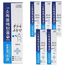 그린제약 소독용 에탄올 스프레이 60ml, 6개입