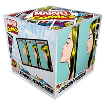 비엔비퍼즐 마블 코믹스 미니큐브 직소퍼즐 M108-4, 미니108피스, 혼합 색상, 108피스