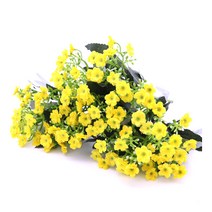 행복한마을 조화 부쉬 사랑초 3개, 옐로우