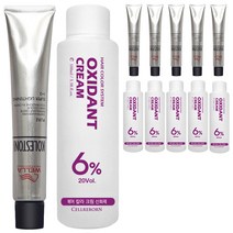 웰라 뉴콜레스톤 퍼펙트 퓨어컬러 염색제 80g + 산화제 100ml, 바이올렛 14/6, 6세트