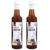 천년미인 차도녀 생강 식초, 550ml, 2개