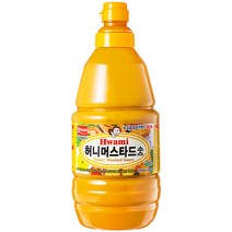 화미 허니 머스타드 소스, 2kg, 1개