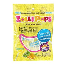 졸리팝 막대사탕 파인애플맛, 40g, 1개