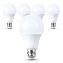 씨티오 LED 전구 12W, 주광색, 5개
