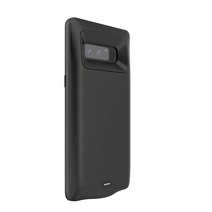 아이앤지코리아 휴대폰 케이스형 보조배터리 5500mAh, 갤럭시 노트8, 블랙