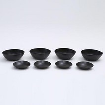 ERATO 페블 멀티볼 8p 세트, 블랙, 1세트