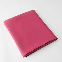 라흐두뜨 린넨 심플 홑이불, framboise rose