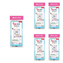 유니아트 DIY481 4000 응원족자꾸미기재료, 랜덤 발송, 5개