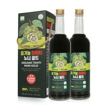 어바틀 프리미엄 유기농 오가닉 타히티안 골드 착즙 노니 원액 주스 홈쇼핑 750ml*2병, 단품