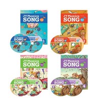 [JYbooks(제이와이북스)]JY Phonics Song 4종 세트 (Paperback 4권   Audio CD 4장   DVD 4장), JYbooks(제이와이북스)