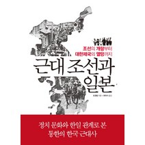 근대 조선과 일본:조선의 개항부터 대한제국의 멸망까지, 열린책들