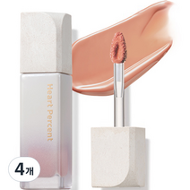 하트퍼센트 도트 온 무드 퓨어 글로우 틴트, 12 카라멜 베이지, 6.8g, 4개
