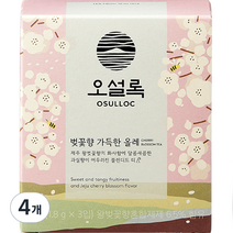 오설록 벚꽃향 가득한 올레 3p, 1.8g, 4개, 3개입