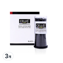 셀라인 일회용 마이크로 면봉, 100개입, 3개