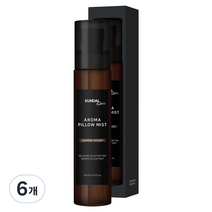 쿤달 아로마 필로우 미스트 150ml, 자스민우디향, 6개
