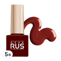 디어러스 원스텝 젤네일, D584 칠리에이드, 5ml, 5개
