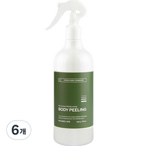 누아벨린 퍼퓸드 촉촉 바디필링 시트러스, 500g, 6개