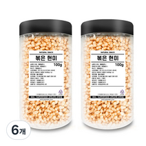 고미네 볶은 현미, 100g, 6개
