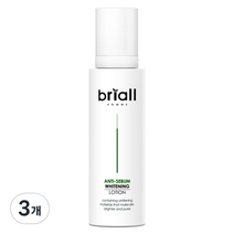 브리올옴므 안티세범 화이트닝 로션, 120ml, 3개