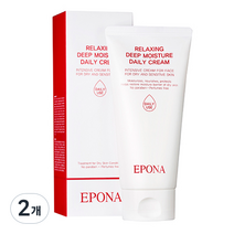 에포나 릴렉싱 딥 모이스처 데일리 크림, 130ml, 2개