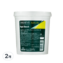 밀본 어딕시 하이 블리치 탈색제, 500g, 2개