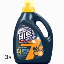 비트 스트롱 세븐 드럼용 액상세제 본품, 3L, 3개