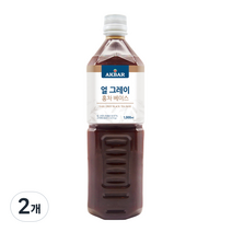 아크바 얼 그레이 홍차 베이스, 1000ml, 2개