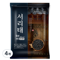 오리지널그레인 서리태, 500g, 4개