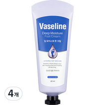 바세린 C2Y 딥 모이스춰 풋크림 60ml, 1개입, 4개