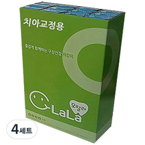 오랄라 교정용칫솔 랜덤발송, 12개입, 4세트
