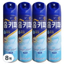 홈키파 수성 에어졸 살충제 무향, 500ml, 8개