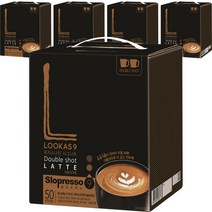 루카스나인 시그니처 더블샷 라떼, 5개, 50개입