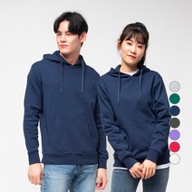 캐럿 남녀공용 특양면 후드티 8컬러